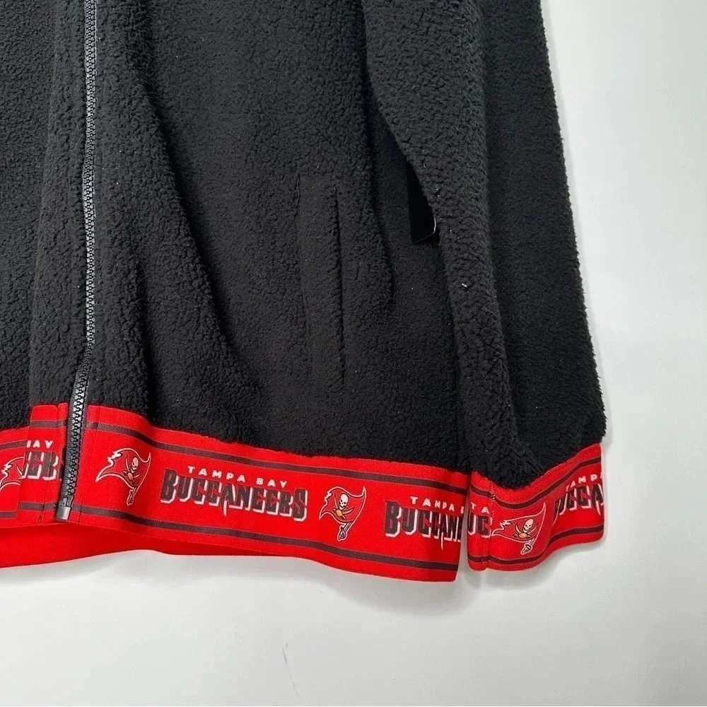 Ultra Game NFL Tampa Bay Buccaneers Zip Up Sherpa Jacket Size XL
